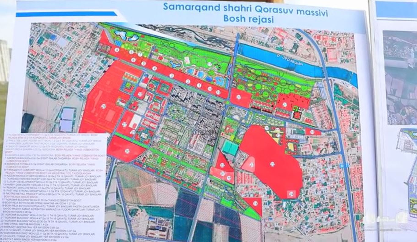 Представлен генеральный план развития массива Корасув