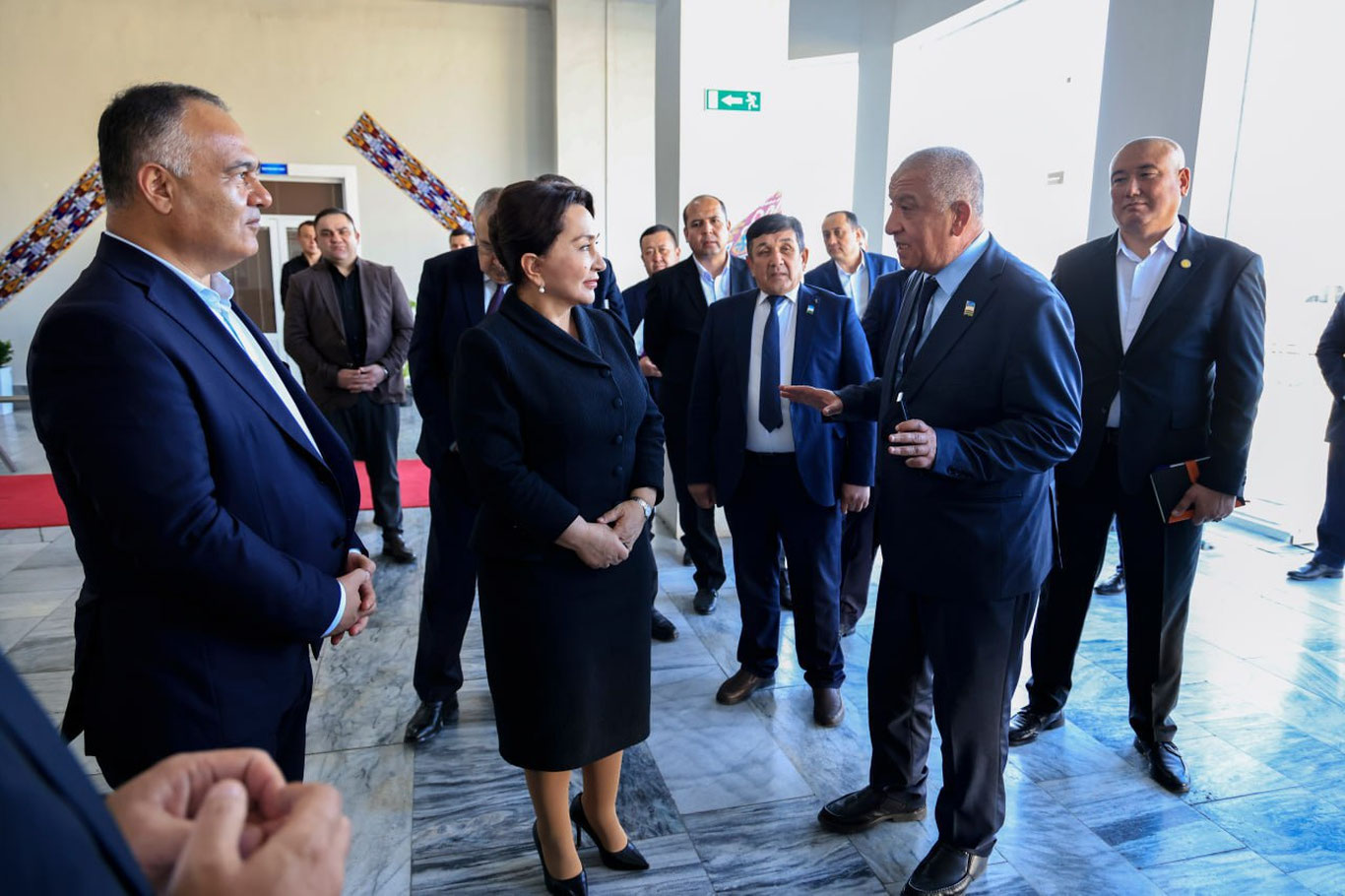 Рабочая группа Сената изучила ход работ по повышению благосостояния населения в Самаркандской области