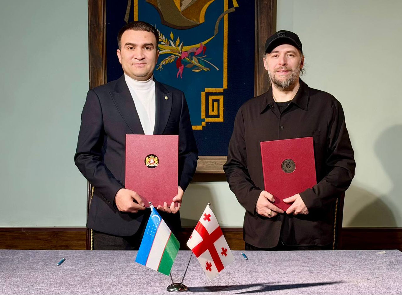 В Самаркандском областном театре кукол подписан международный меморандум о сотрудничестве