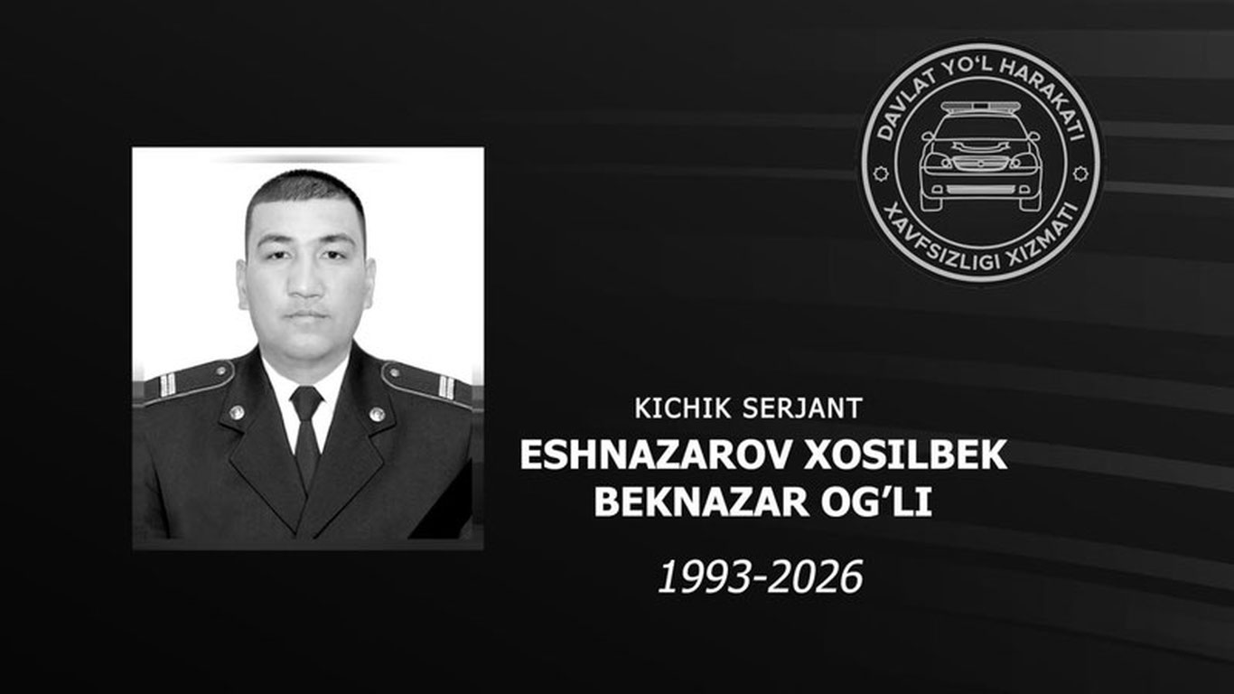 Инспектор ДПС, сбитый подростком на BMW в Ташкенте, скончался