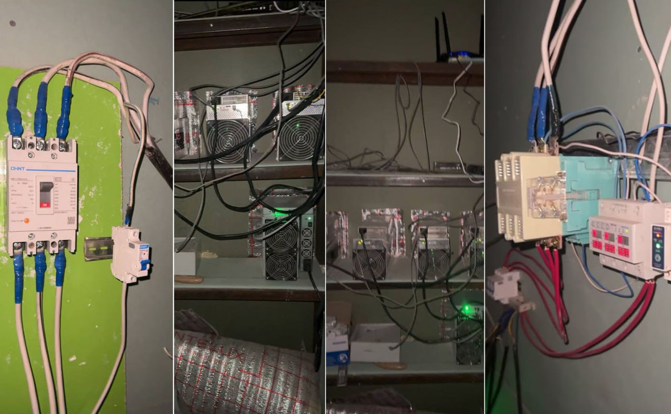 В Самарканде выявлена майнинговая ферма, незаконно использовавшая электроэнергию на 2,2 млрд сумов