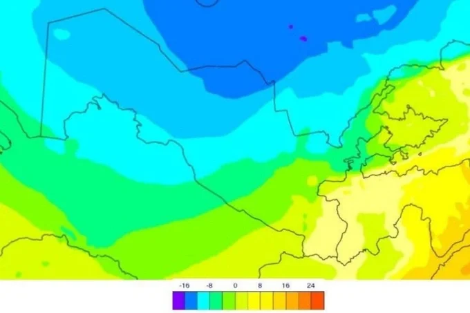 10−12 марта по Узбекистану ожидается похолодание и усиление ветра