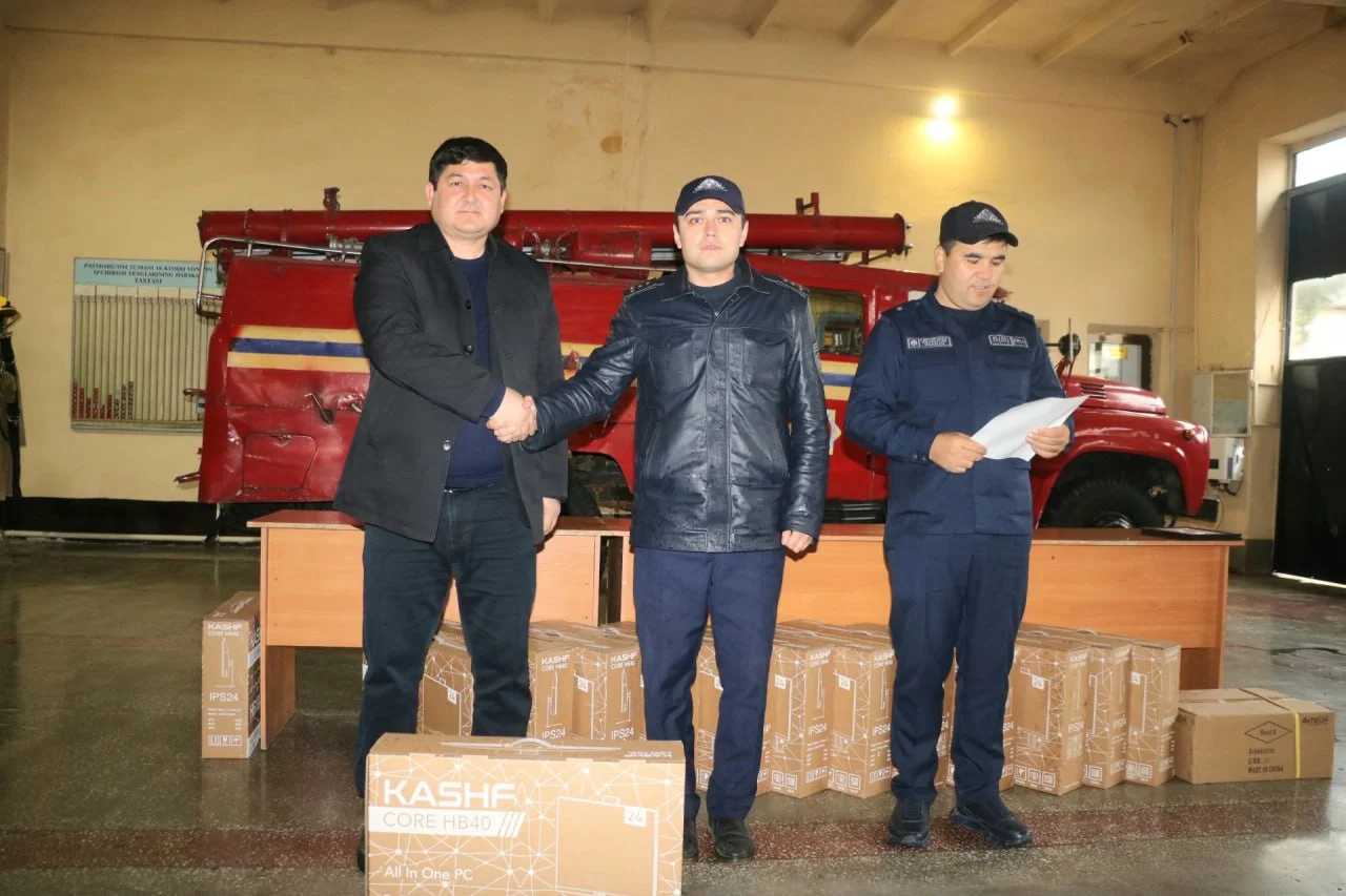 Государственным инспекторам переданы современные компьютерные комплекты