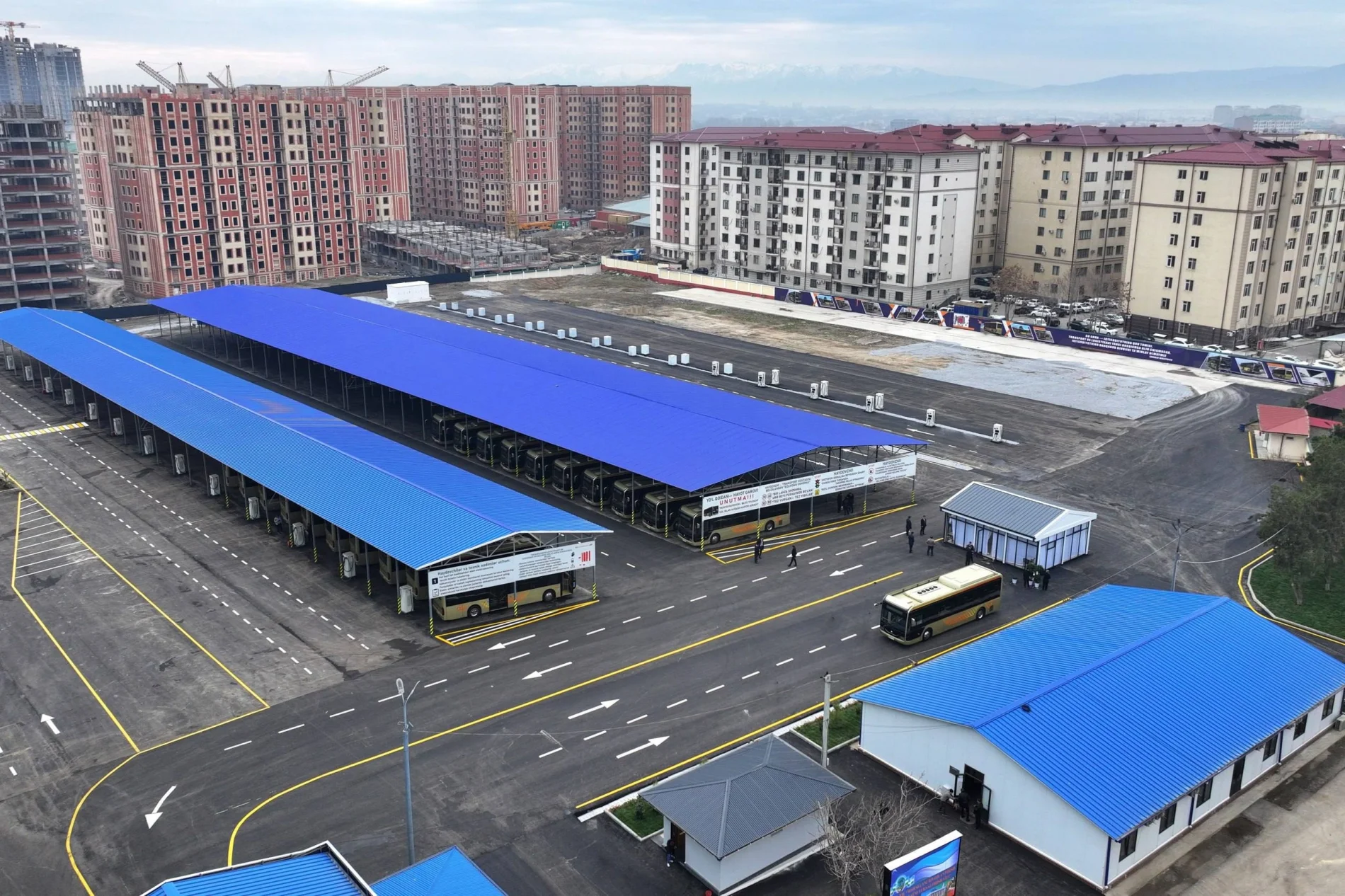 В Самарканд поставят ещё 250 электробусов