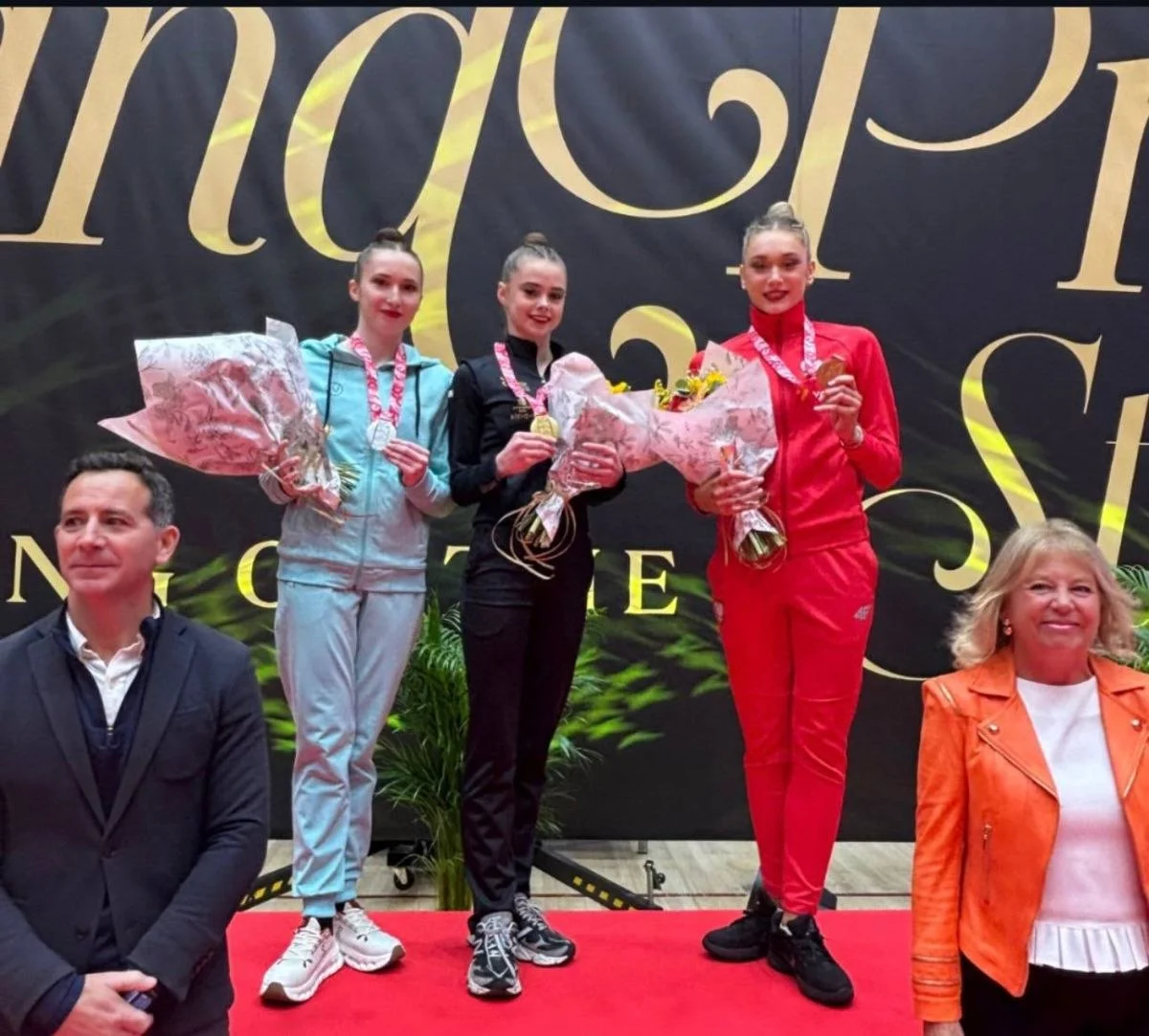 Самаркандская художественная гимнастка Тахмина Икрамова завоевала три медали на турнире Гран-при
