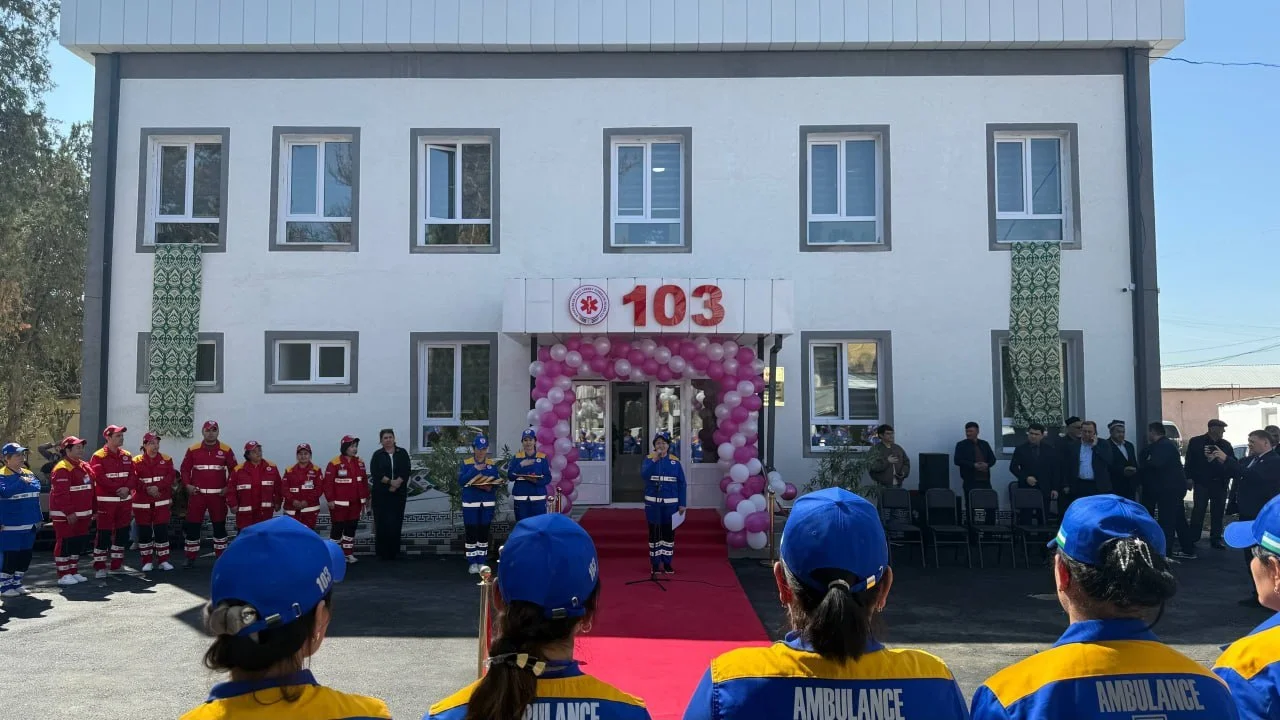 В Самаркандской области введены в эксплуатацию новые здания станций скорой медицинской помощи