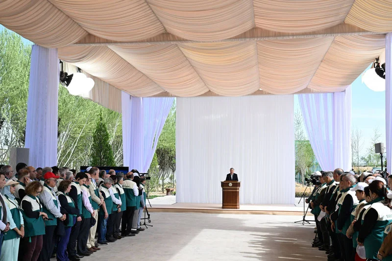 Шавкат Мирзиёев обозначил цель довести озеленение до 30% к 2030 году