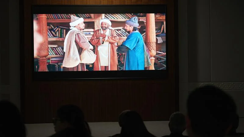 В Центре исламской цивилизации участникам форума показали фильм об Амире Темуре