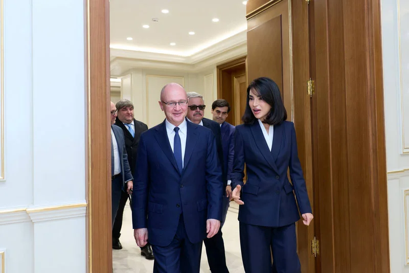 Саида Мирзиёева встретилась с Сергеем Кириенко