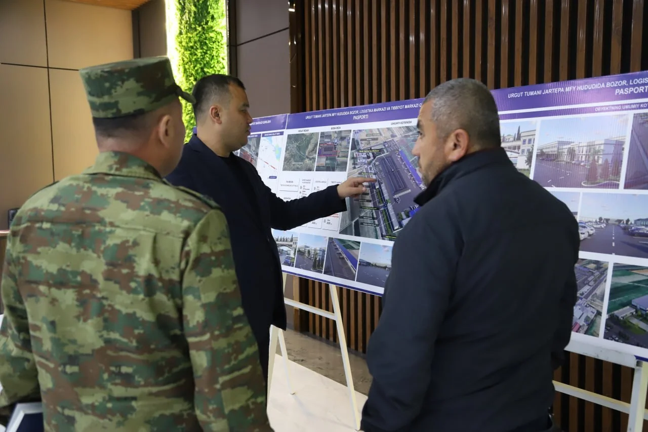 Строится узбекско-таджикский торгово-логистический и медицинский центр