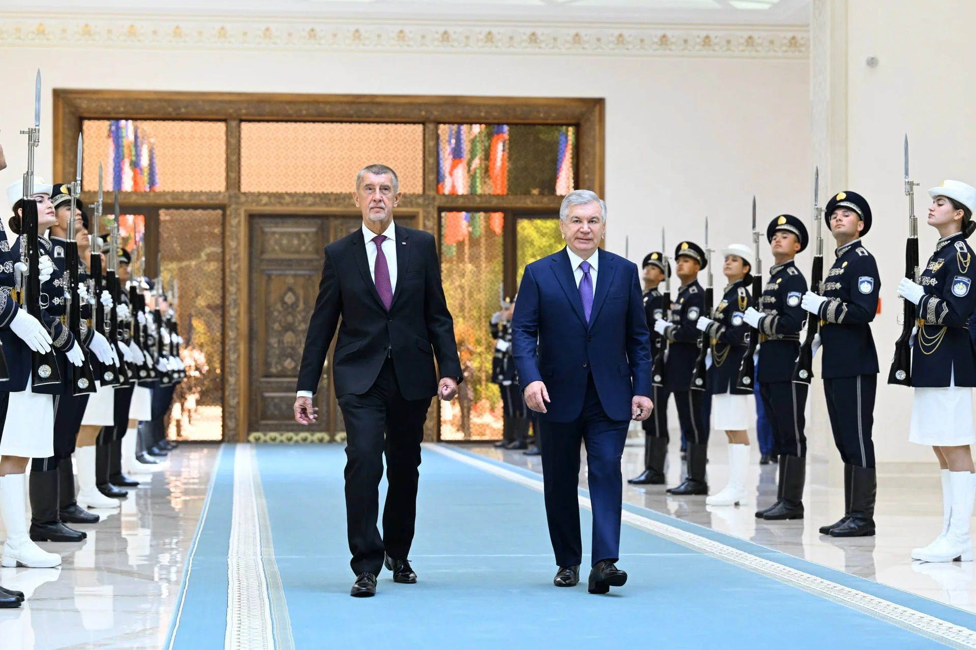 Состоялась церемония встречи Премьер-министра Чехии