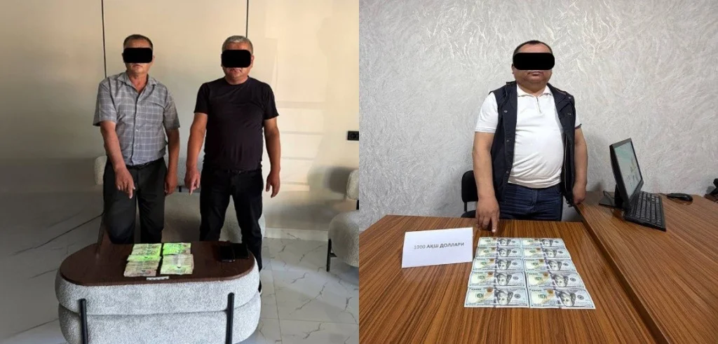 В Самаркандской области замглавы налоговой инспекции и бывшего замхокима задержали по делам о коррупции