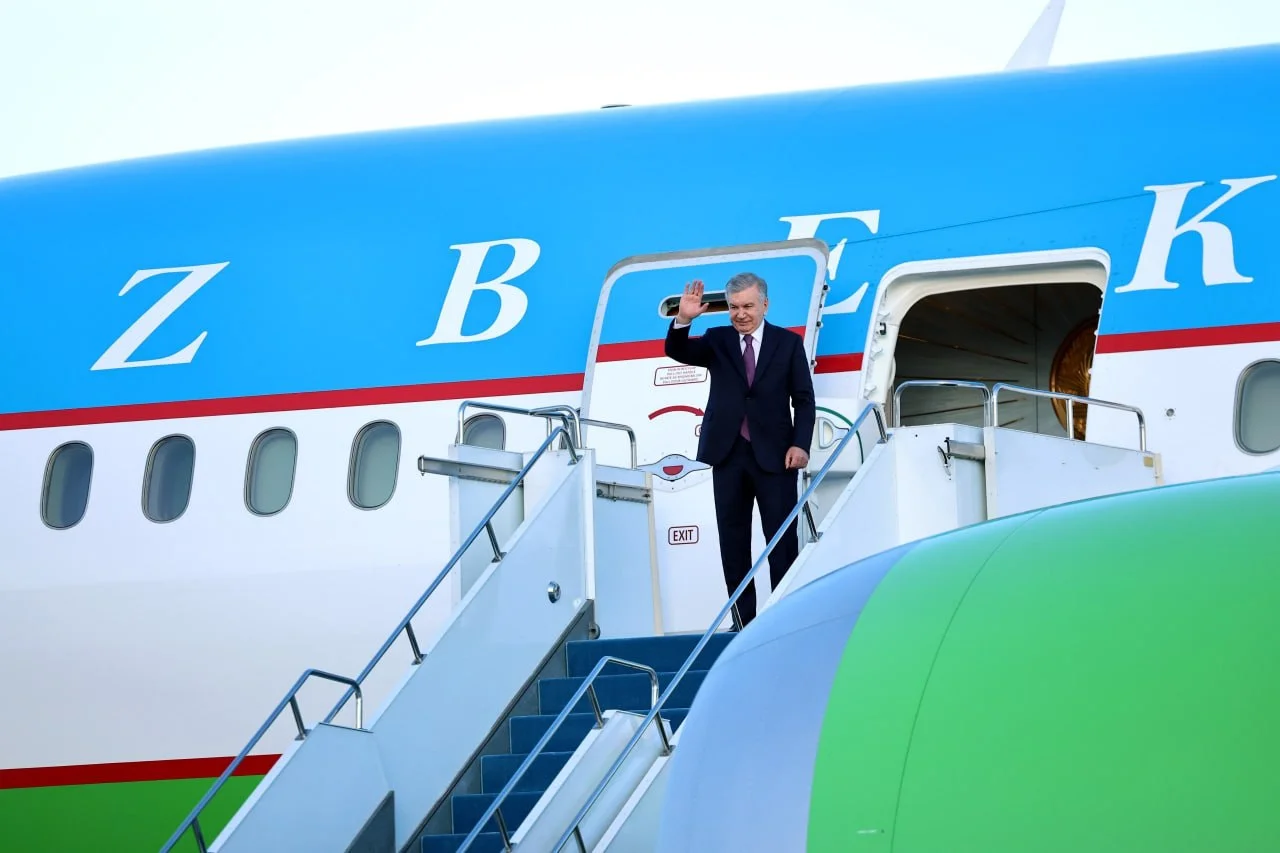 Рабочий визит Президента Узбекистана в Казахстан завершился