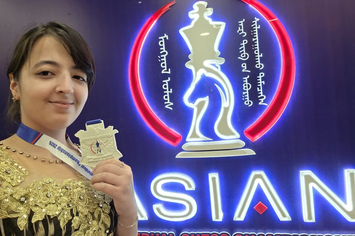 Афруза Хамдамова стала вице-чемпионкой Азии по шахматам