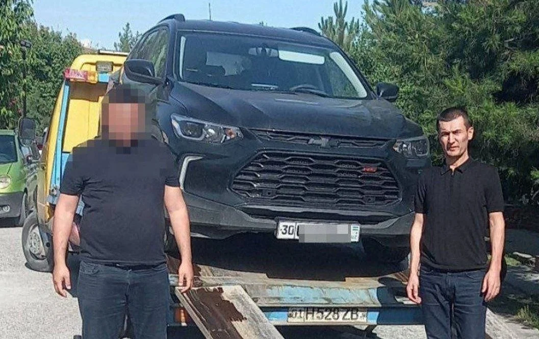 В Самарканде найден автомобиль, объявленный в розыск Бюро принудительного исполнения