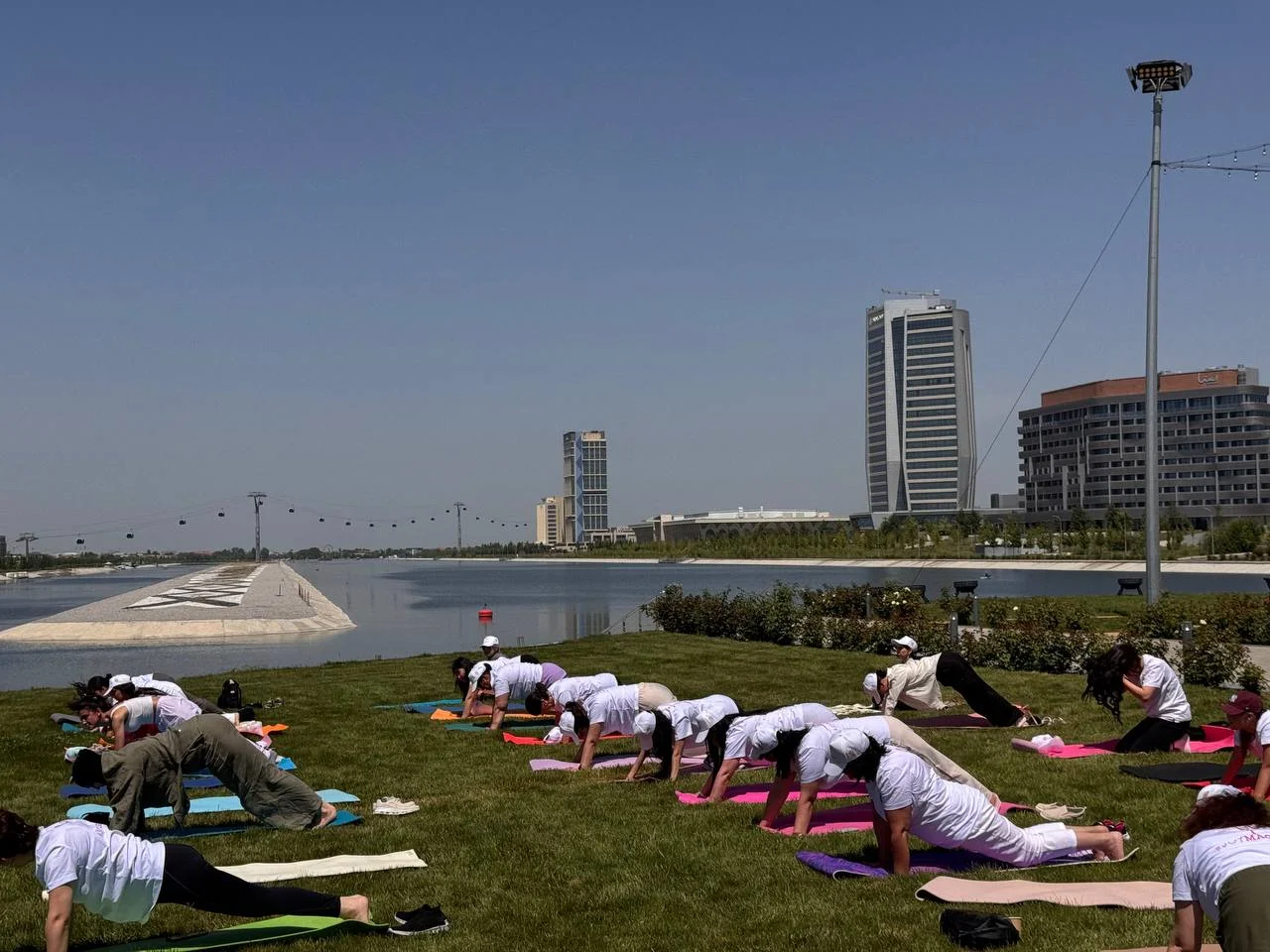 В Самарканде впервые прошёл Global Wellness Day