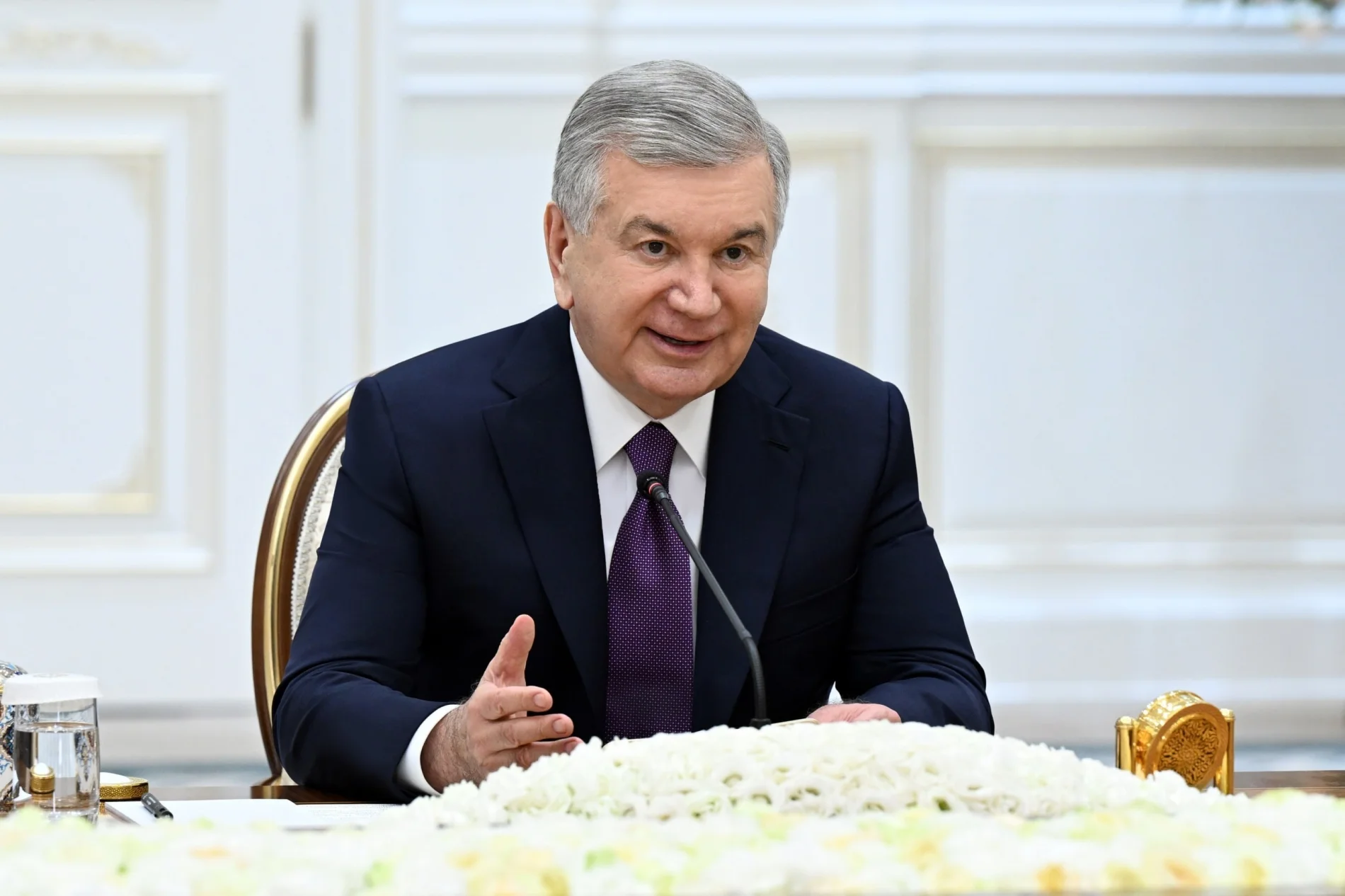 Президент Узбекистана провёл серию международных встреч на полях инвестиционного форума