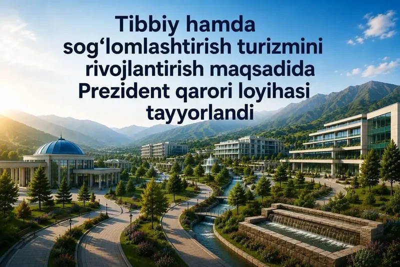 В Самаркандской области планируют создать курортный город «Нурбулак»