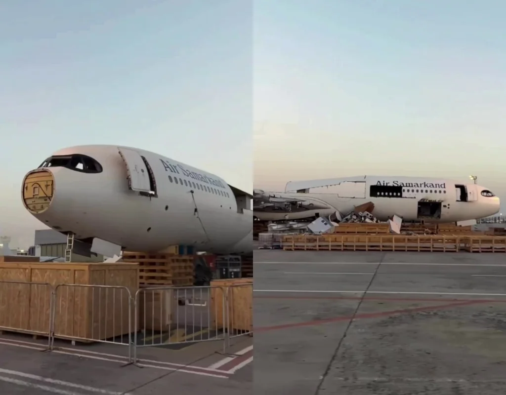 Air Samarkand отправила на утилизацию свой Airbus A330