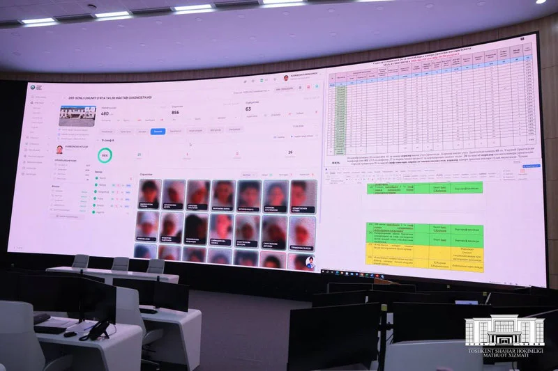 В 26 школах Ташкента тестируют систему Face ID для контроля посещаемости