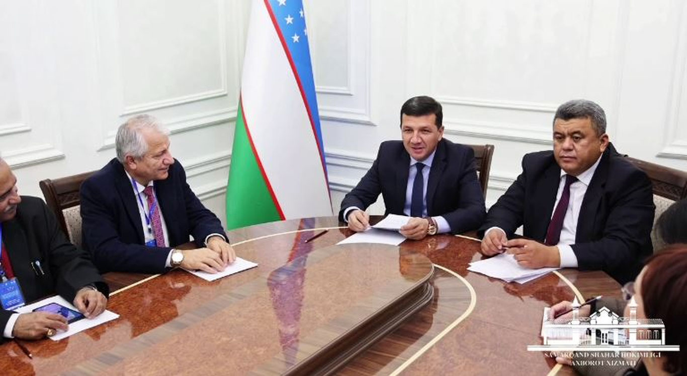 Самарканд посетили делегации международных и зарубежных организаций