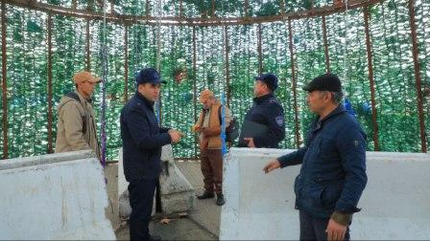 В Самаркандской области проводятся проверки в местах установки новогодних ёлок