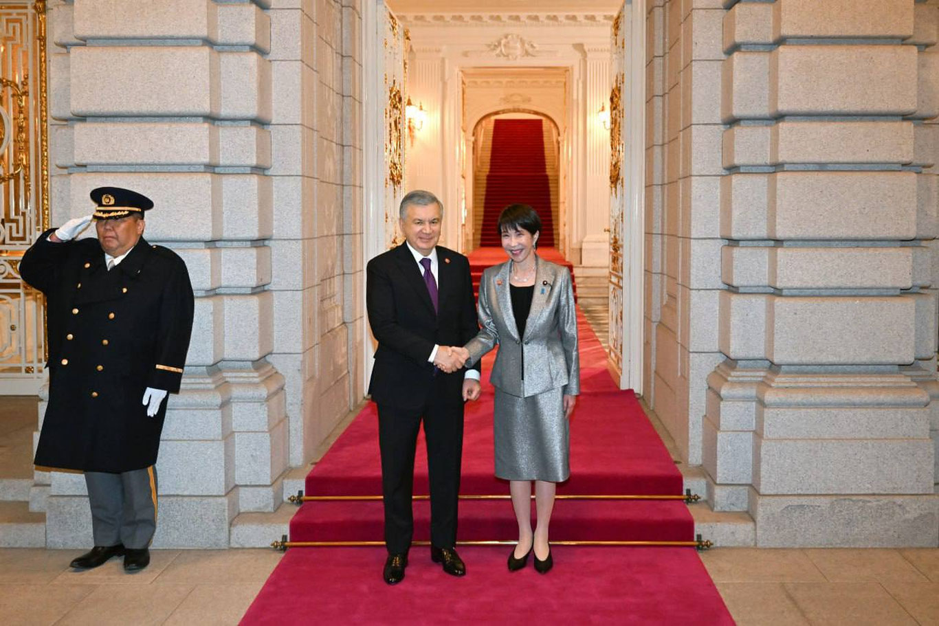 Президент Узбекистана принял участие в официальном приеме от имени Премьер-министра Японии