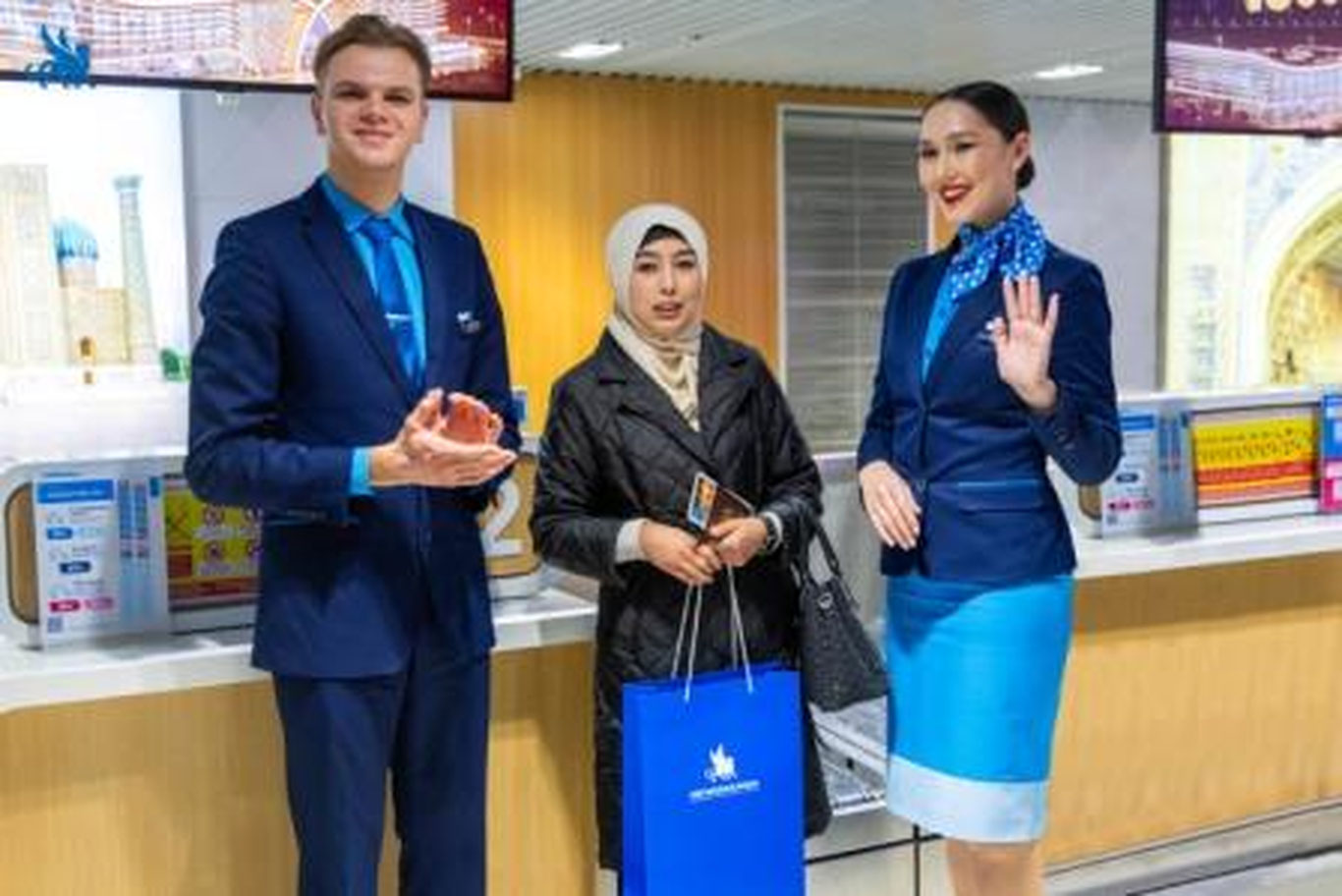 Международный аэропорт Самарканда обслужил 1,5 миллиона пассажиров