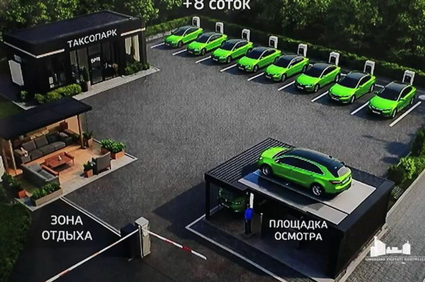 В Самарканде представлена концепция нового таксопарка для туристов и жителей города
